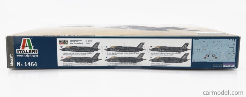 Italeri Lockheed martin F-35 A Lighting Ii Military Airplane 2011 1:72 /