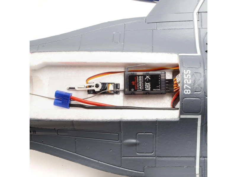 E-flite F-16 Falcon 0.7m SAFE Select BNF Basic
