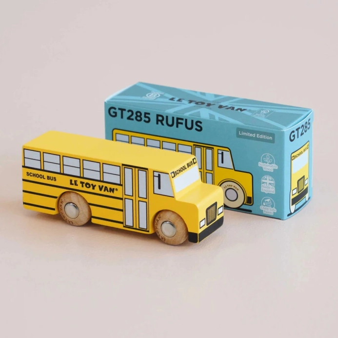 Le Toy Van Dřevěný školní autobus Rufus
