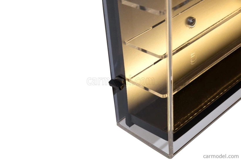 Atlantic Vetrina display box Espositore - Pre 120 Cars 1/64 Lungh.lenght Cm 89.0 X Largh.width Cm 8.0 X Alt.height Cm 61.0 (altezza Utile Tra I Ripiani Cm 4.5 Inner Height Among Shelves) 1:64 Plastic Display