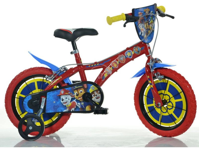 DINO Bikes - Detský bicykel 14" Paw Patrol