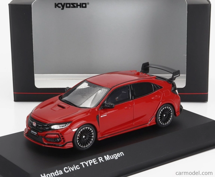 Kyosho Honda Civic Type-r (fk8) 2017 1:43 Červená
