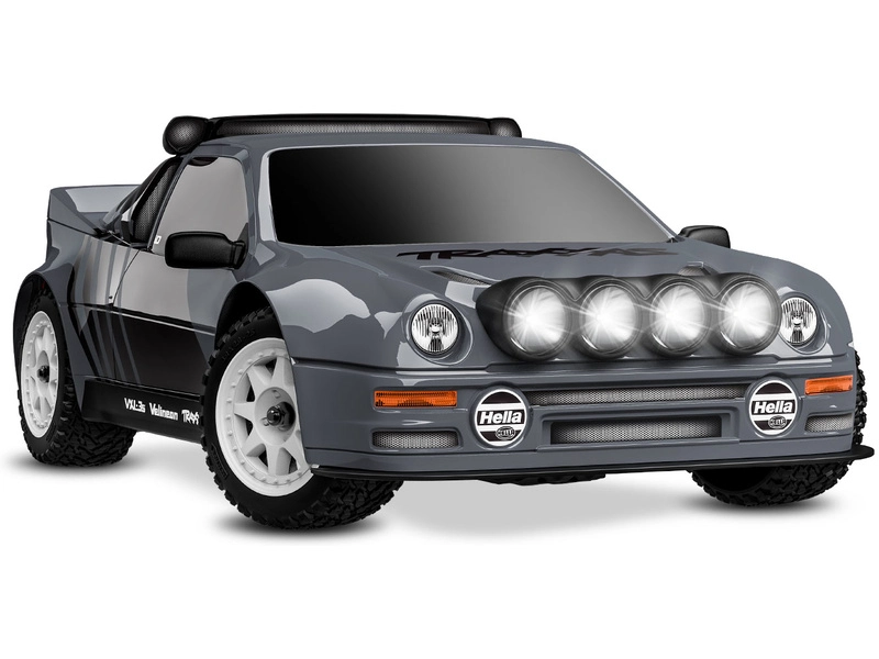 Traxxas Mini Rally Ford RS200 1:12 4WD VXL RTR červená