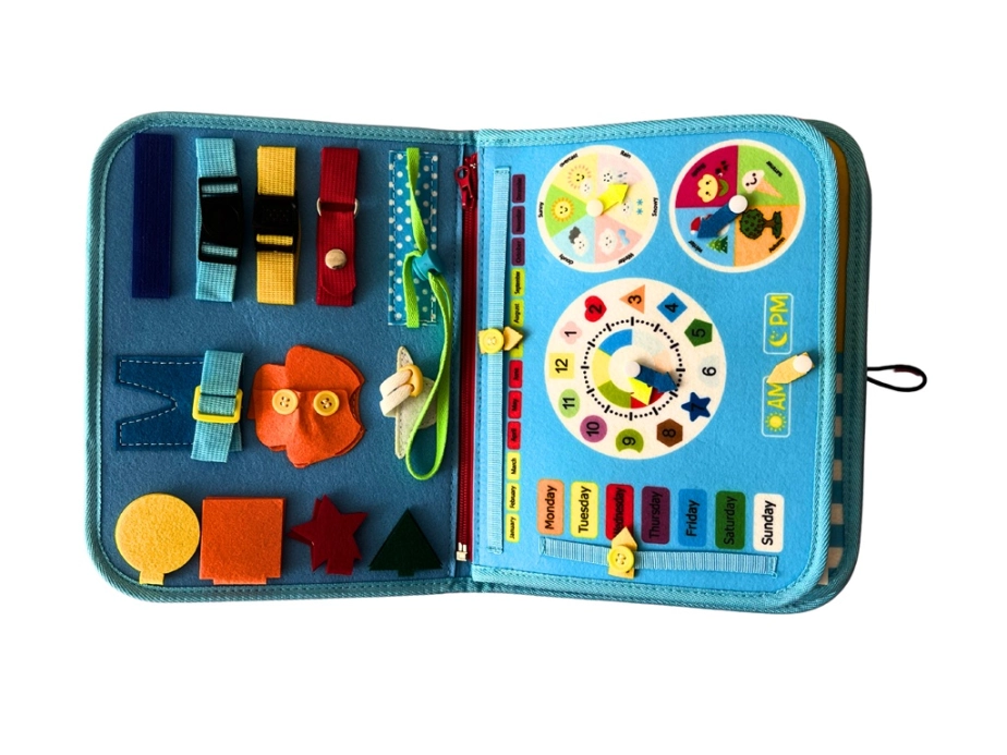 2Kids Toys Senzorická busy kniha Dinosaury 3 – poškodený obal