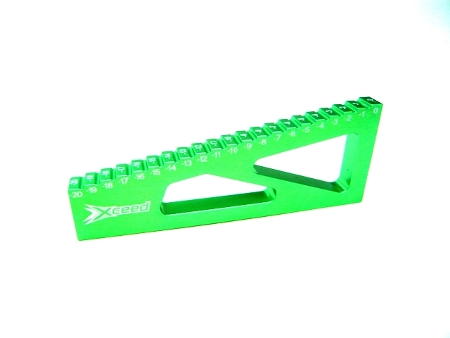 Meradlo prepadu ramien 0 až -20mA a bloky pod šasi 40 mm pre autá 1/8 Off Road