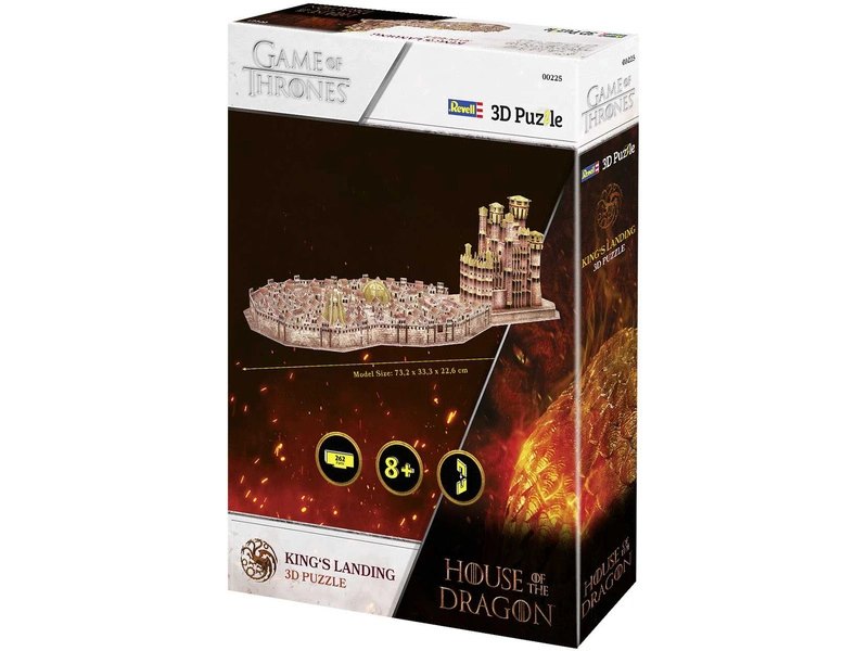 Revell 3D puzzle – House of the Dragon King's Landing