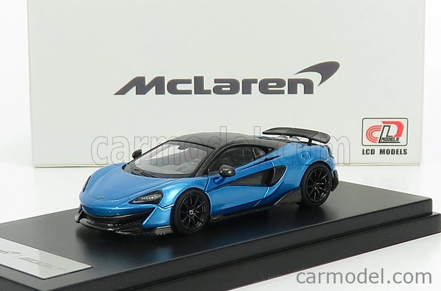 Lcd-model Mclaren 600lt 2018 1:64 Světle Modrá