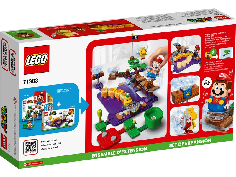 LEGO Super Mario - Wiggler a jedovatá bažina - Rozširujúca sada