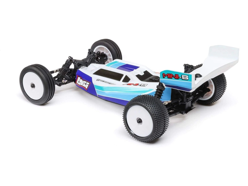 Losi Mini-B 1:16 Buggy Brushless RTR červená