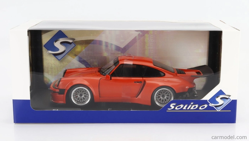 Solido Porsche 911 930 3.0l Ks-r Coupe 1974 - 2022 1:18 Orange