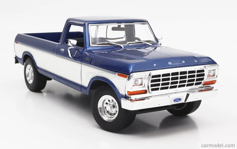 Maisto Ford usa F-150 Pick-up 1979 1:18 Modrá Bílá