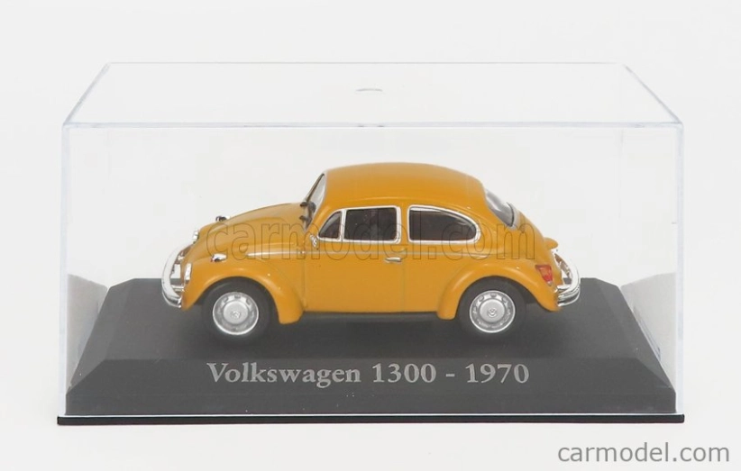 Edicola Volkswagen Beetle Kafer 1300 1970 - Con Vetrina - S vitrínou 1:43 žltá