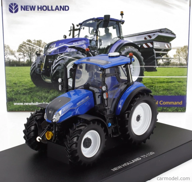 Universal hobbies New holland T5.120 Traktor 2018 1:32 Modrá čierna