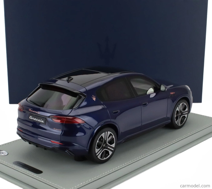 Bbr-models Maserati Grecale Folgore Suv 2022 - Con Vetrina - With Showcase 1:18 Blu Intenso - Blue Met
