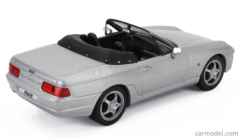 Edicola Porsche 968 Spider Cabriolet 1993 1:43 Strieborná