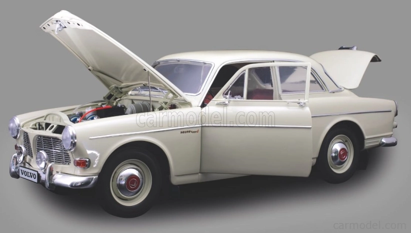 Ixo-models Volvo 122s Amazon 1965 - With Light & Sound Effects 1:8 Ivory