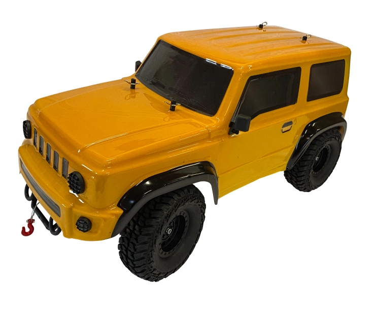 RC auto DF-4S Crawler 2021 JYM Edition, žlutá