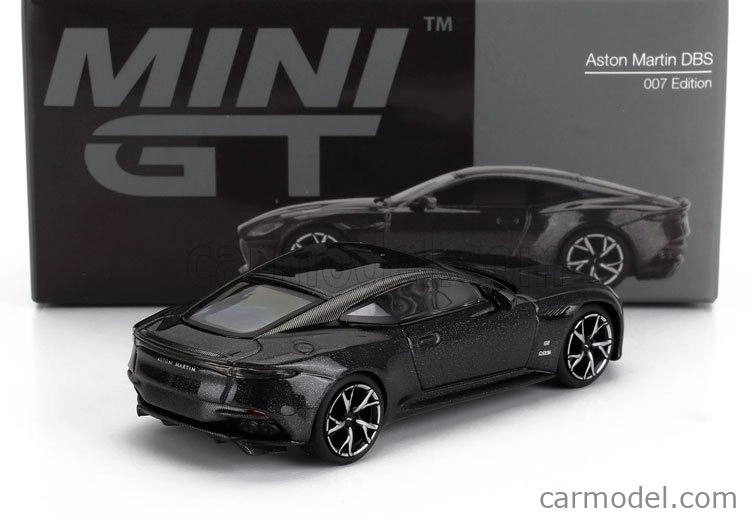 Mini-gt Aston martin Dbs Coupe Lhd 2021 - 007 Edition 1:64 Grey
