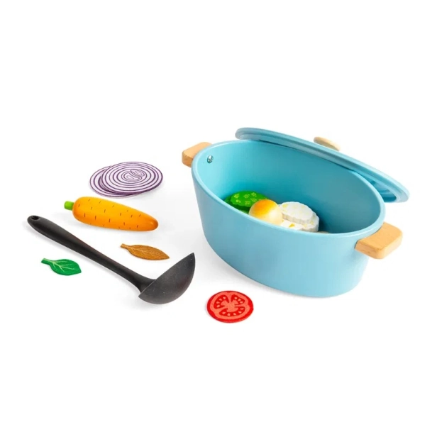 Bigjigs Toys Misa na pečenie so zeleninou