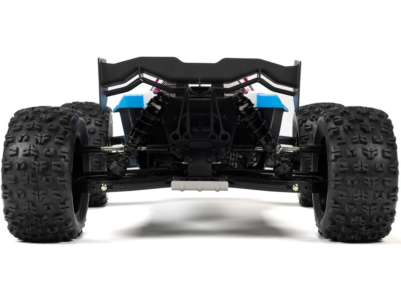 RC auto Arrma Kraton 6S V6 BLX 1:8 4WD RTR, modrá/oranžová