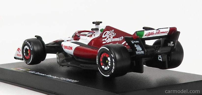 Bburago Alfa romeo F1 C42 Team Orlen Racing N 77 1:43, červená