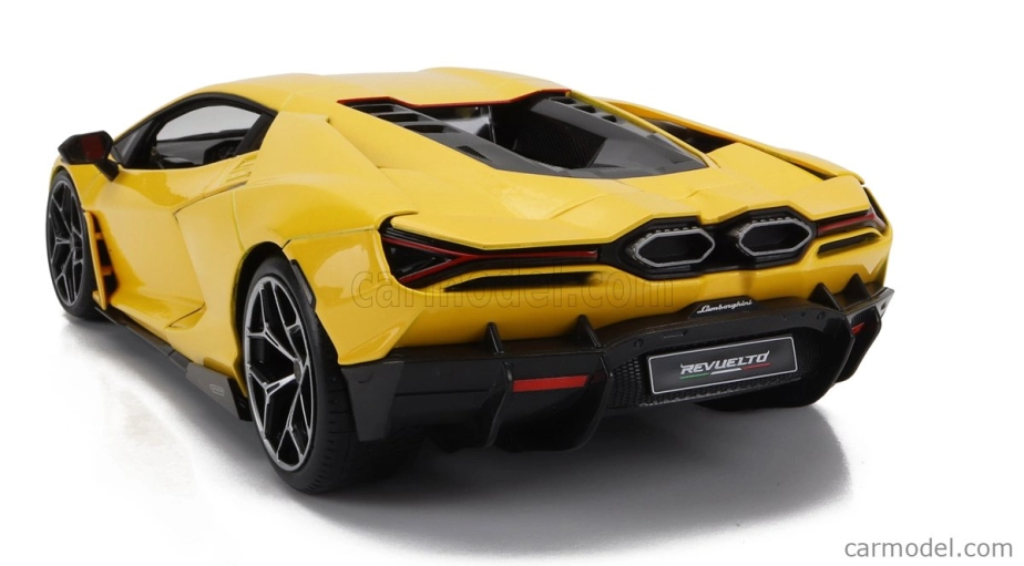 ROZBALENÉ – Maisto Lamborghini Revuelto Hybrid 2023 – Exclusive Carmodel 1:18 Giallo Inti – Žltá