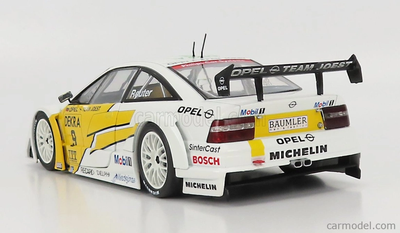 Werk83 Opel Calibra V6 4x4 Team Joest N 9 Dtm Itc 1995 M.reuter 1:18 Bielo žltá