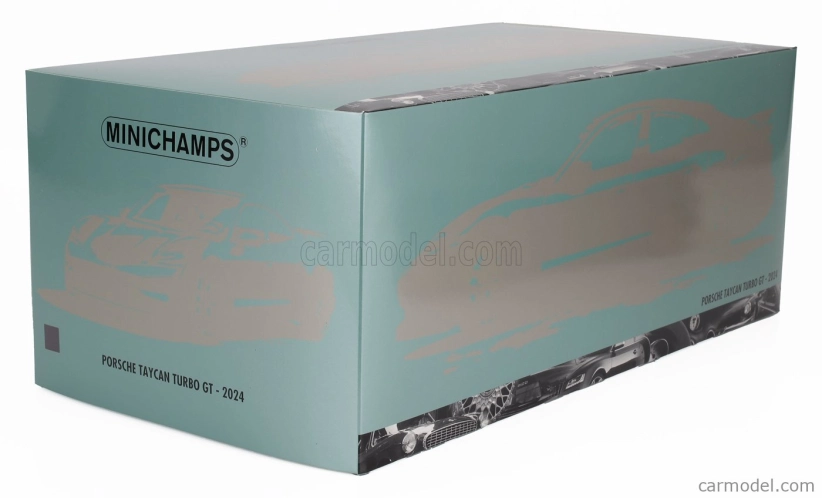 Minichamps Porsche Taycan Turbo Gt 2024 1:18 Grey