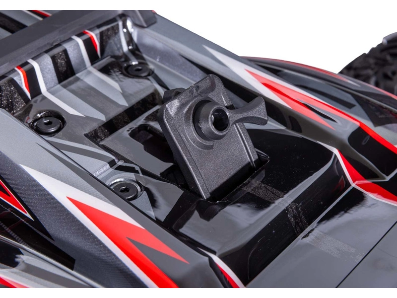 RC auto Traxxas Rustler 1:10 VXL HD 4WD RTR, červené