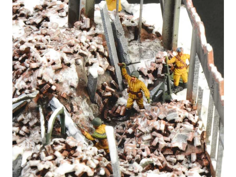 Italeri dioráma obliehania Stalingradu 1942 (1:72)