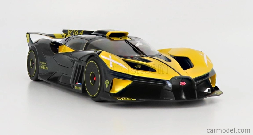 Bburago Bugatti Bolide 1:18 žlutá