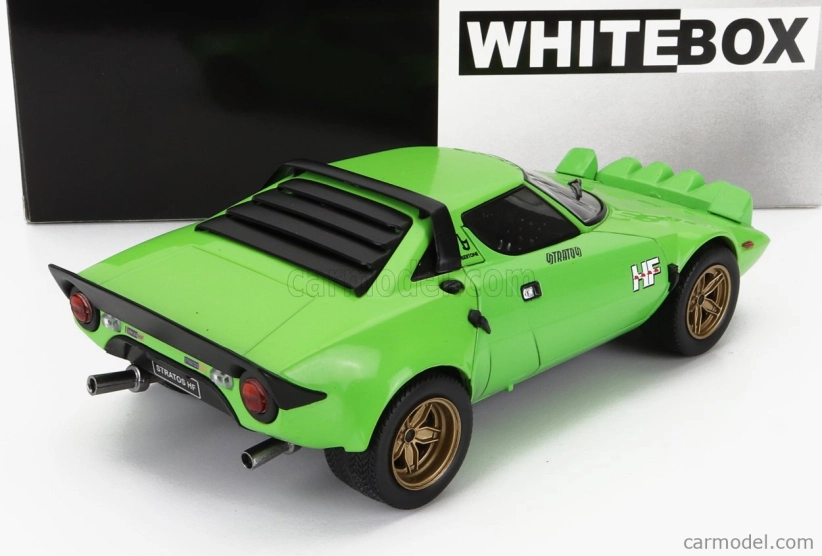 Whitebox Lancia Stratos Hf Base Rally 1975 1:24 Zelená
