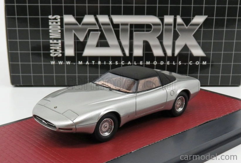 Matrix scale models Jaguar Xj Spider Concept Pinifarina Closed 1978 1:43 Silver
