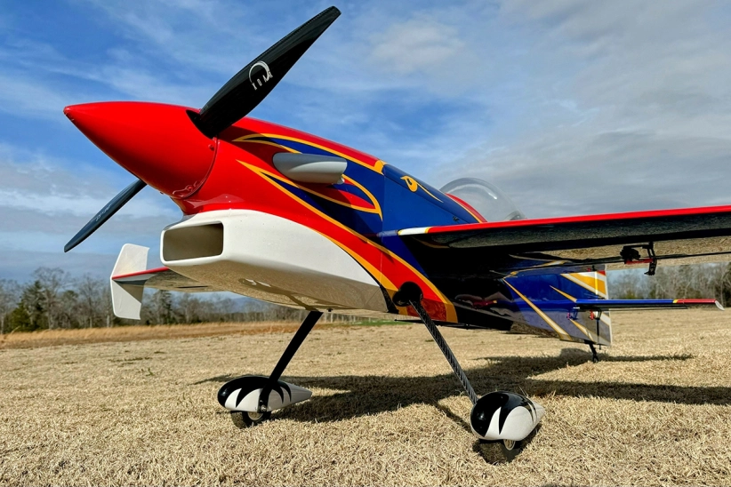 RC letadlo 88" Raven 2,24m, červená/modrá