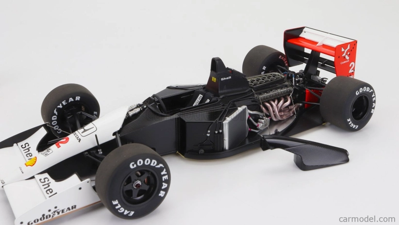 Autoart Mclaren F1 Mp4/6 Honda N 2 Japan Gp 1991 Gerard Berger 1:18 Biela červená