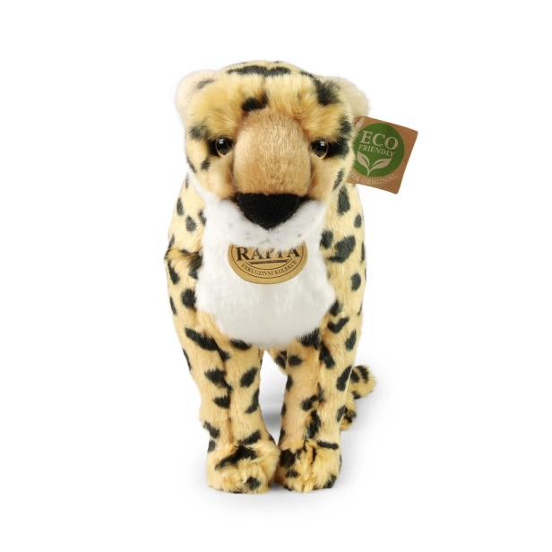 Rappa plyšový gepard stojaci 30 cm ECO-FRIENDLY