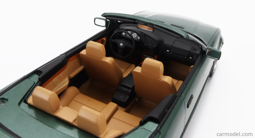 Mcg BMW radu 3 B3 3.2 (e36) Alpina Cabriolet 1995 1:18 Zelená