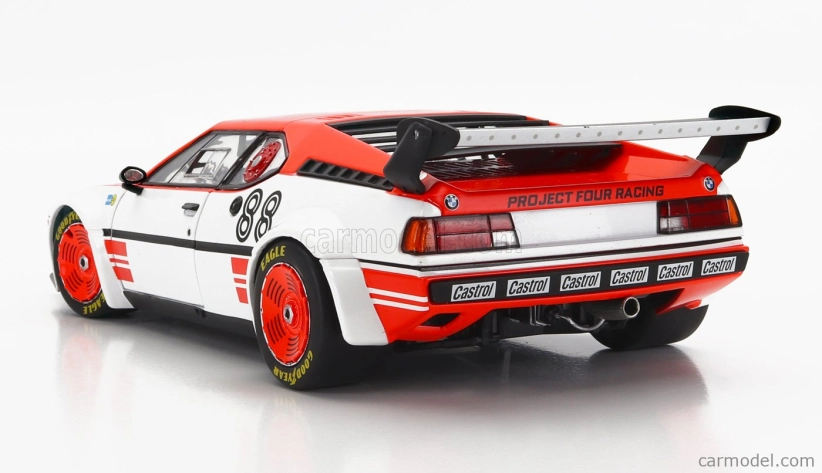 Werk83 BMW M1 (e26) Team Gs N 88 Procar Series 1980 John Watson - With Decals 1:18 Bílá Červená
