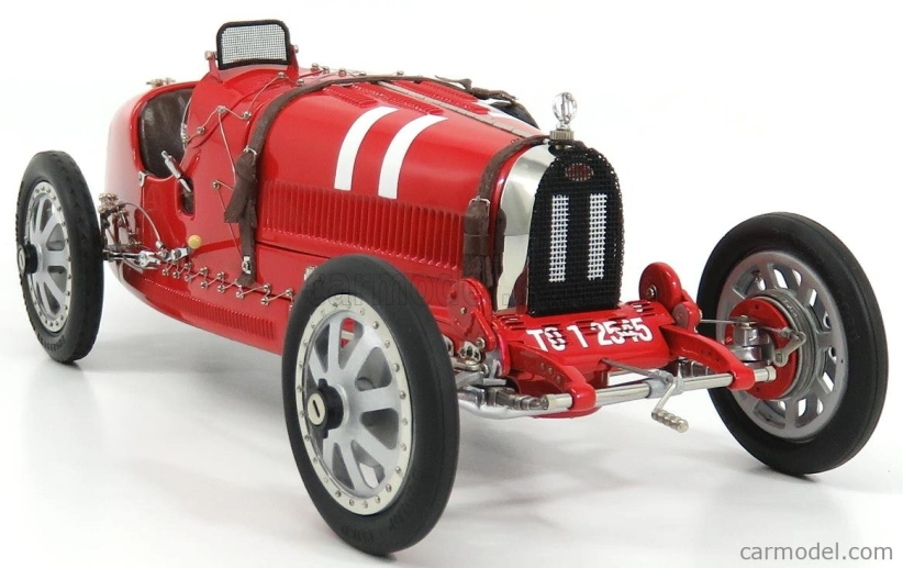 Cmc Bugatti T35 N 11 Nation Colour Project Taliansko 1924 1:18 červená