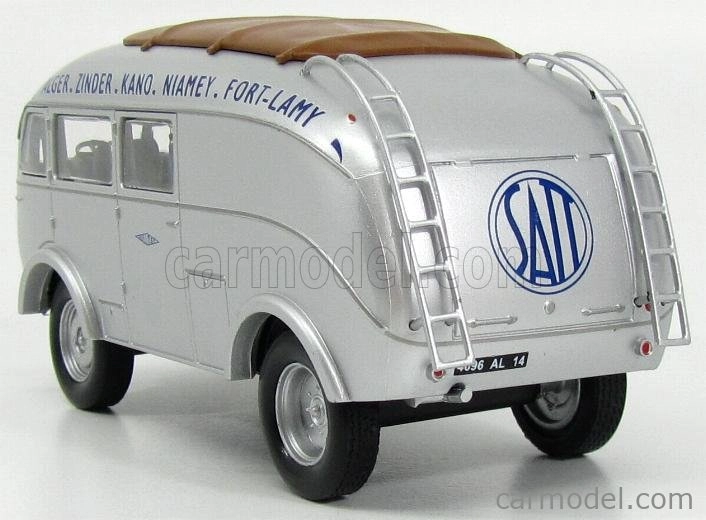 Edicola Renault Agp Bus 1937 1:43 Strieborná