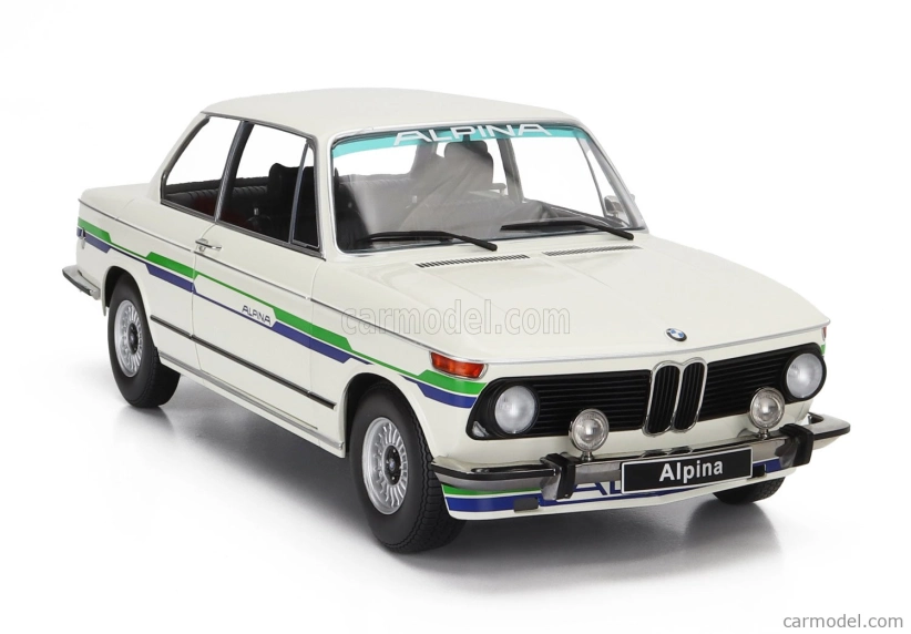 Kk-scale BMW 2002 Alpina 2-series 1974 1:12 Biela