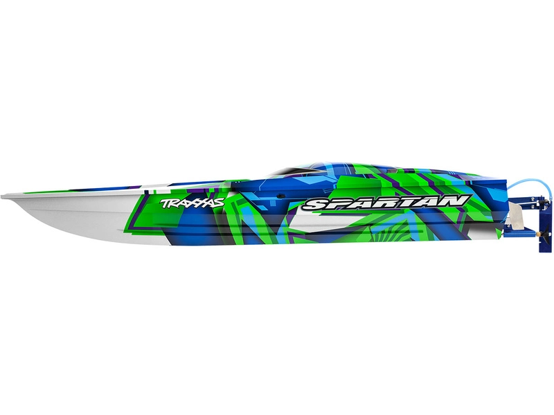 RC loď Traxxas Spartan TQi RTR, červená