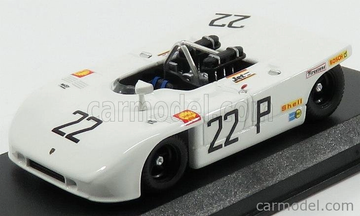 Best-model Porsche 908/03 N 22 Winner 1000km Nurburgring 1970 Elford - Ahrens Jr 1:43 Bílá