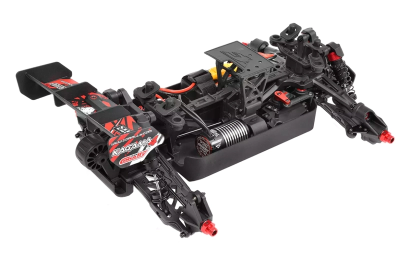 RC auto KAGAMA-4 Monster Truck 4WD 3-4S RTR, červená
