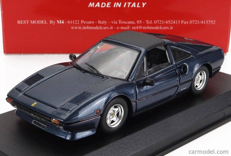 Najlepší model Ferrari 308 Gts 1982 1:43 Blue