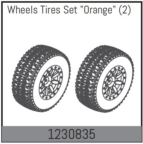 1230835 - Wheel Set 110x45mm - Orange (2)