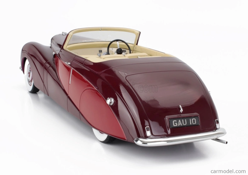 Matrix scale models Daimler De36 Hooper ''green Goddess'' Cabriolet Open 1953 1:18 2 Tóny Červené