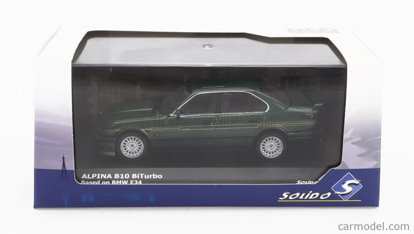 Solido BMW 5-series Alpina B10 (e34) Biturbo 1994 1:43 Zelená