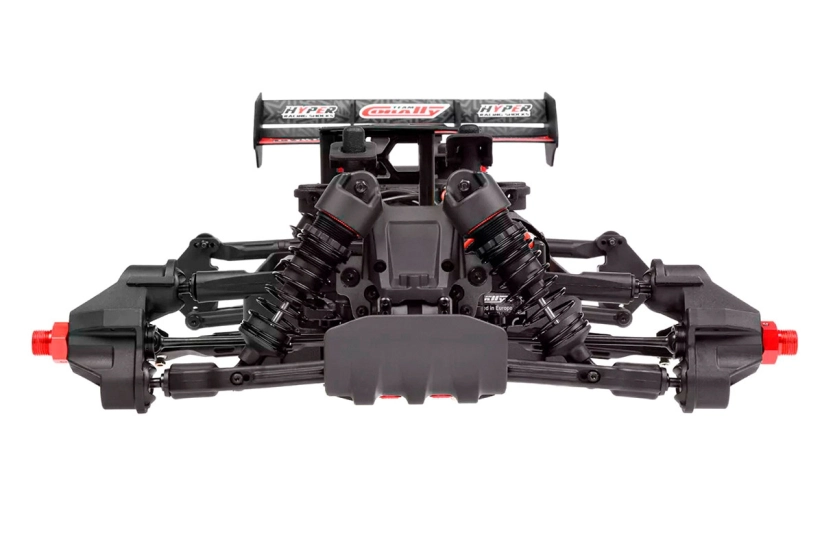 RC auto PUNISHER-4 Monster Truck 4WD 3-4S RTR, červená
