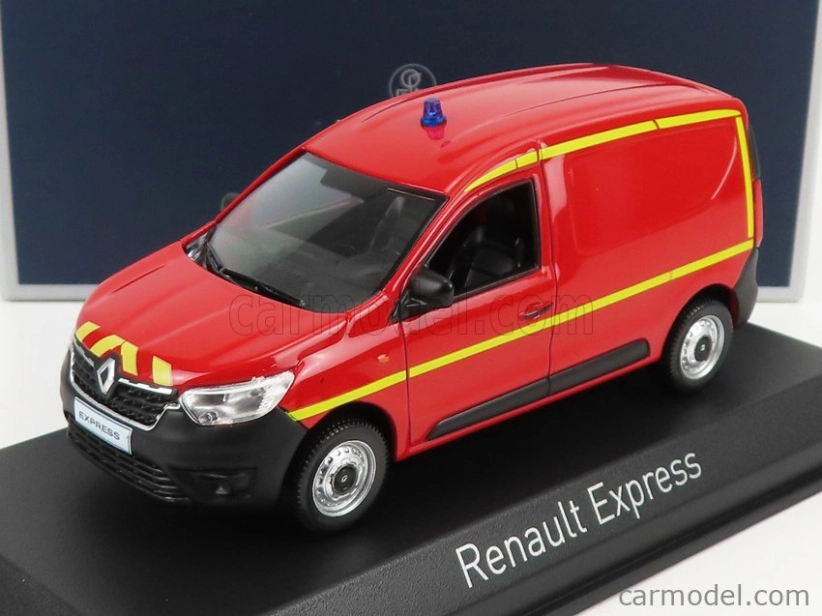 Norev Renault Express Van Sapeurs Pompiers 2021 1:43 Červeno-žltá